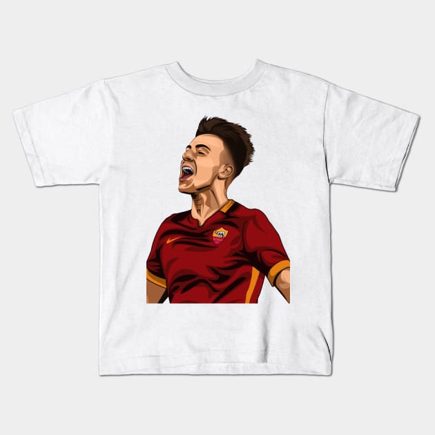 El Shaarawy Kids T-Shirt by siddick49